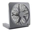 O2 COOL Gray Table/Desk Portable Fans