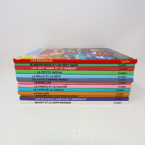 Club du Livre Mickey Lote 13 Livres Disney Cendrillon/Les Bagnoles/Petite Sirène - Imagen 14 de 19