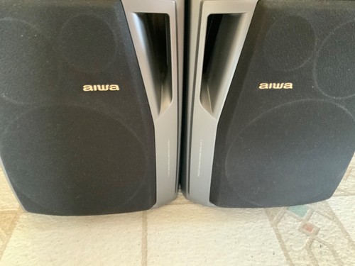 Vintage Pair Aiwa Speakers ~ SX-NA34~ 3-Way Bass Reflex Speaker System - Picture 6 of 6