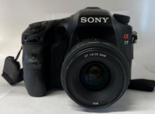 Sony Digital SLR Camera Alpha  77 Body SLT-A77V Single Lens NO CHARGER I-2634