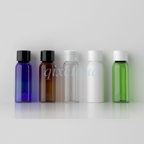 Wholesale Empty PET Plastic 30ML 1 oz Lotion Bottles Screw Cap Creme Container - Picture 8 of 12
