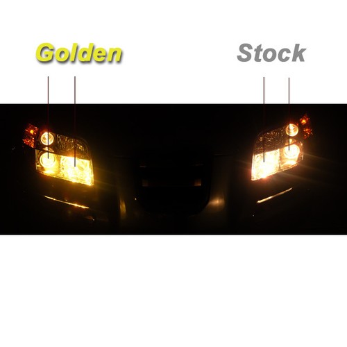 GP Thunder H4 9003 JDM Golden Yellow High/Low Beam Fog Light Bulb BMW Honda Ford - Picture 7 of 8