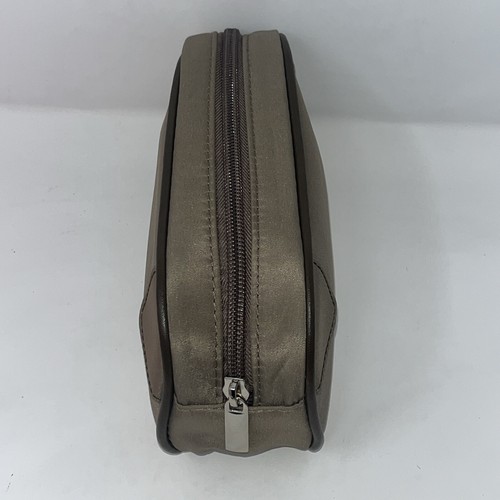 Delta Airlines Skyteam Taupe Amenity Toiletry Travel Bag Case Kit - Picture 11 of 13