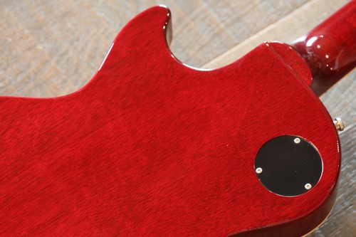 2004 Gibson Custom Shop Class 5 Les Paul Standard Cranberry Burst Quilt Top+OHSC - Picture 16 of 23