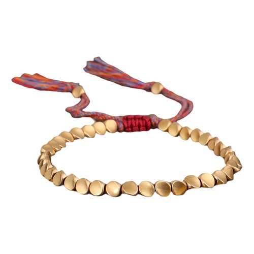 Fashion Handmade Creative Bracelet Drawstring Colorful Tassels Bracelet - Picture 5 of 11