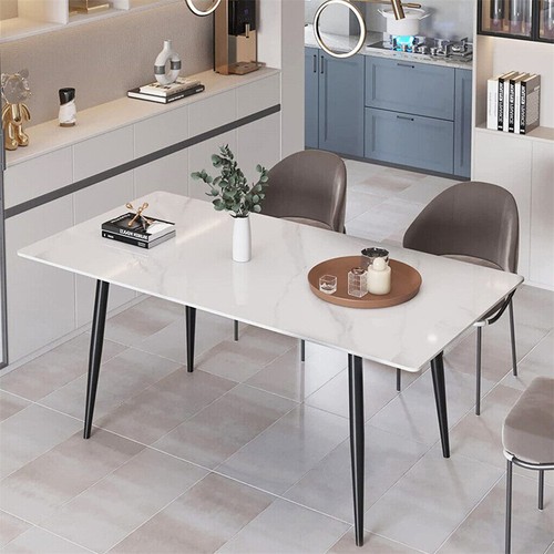 Rectangular/Square Dining Table 4-6 Persons Sintered Stone Top Restaurant Table - Picture 10 of 26