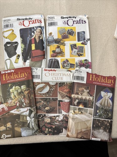 48 Sewing patterns McCall's Butterick Simplicity Womens Home Decor Holiday - Picture 17 of 22