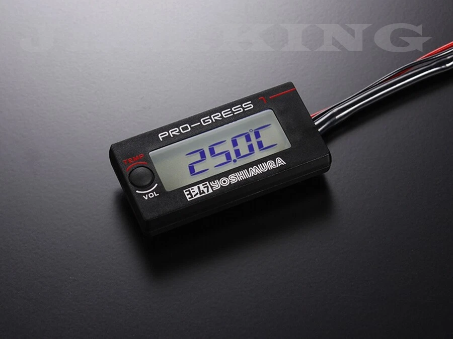 YOSHIMURA PRO-GRESS1 Digital Gauge (419-P01-0100) OEM JDM - Image 2 of 3