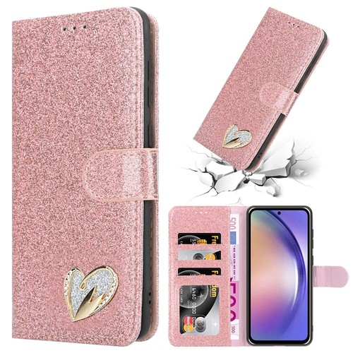 For Samsung Note 20/Note20 Ultra/Note 10/Note 10+Shiny Bling Glitter Wallet Case - Picture 21 of 24