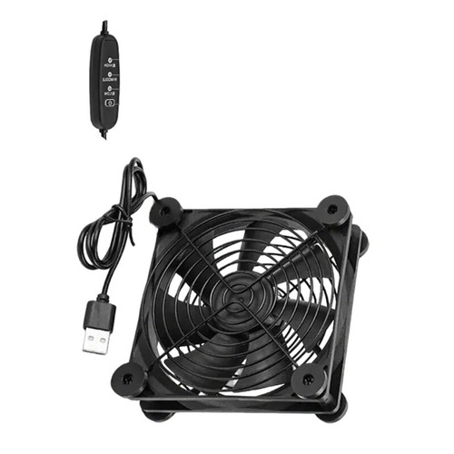 120mm USB Cooling Fan with Switches for Home Office Electronic Device - Afbeelding 5 van 14