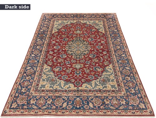 Alfombra persa anudada a mano Najafabad 316x215 cm-rojo, fino, oriental, alfombra, alfombra - Imagen 7 de 14