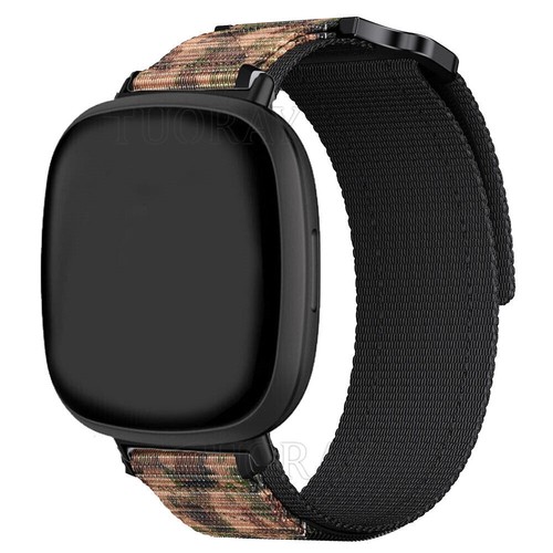 Robuster Nylonschlaufenriemen für Fitbit Versa 4 3/Versa Sense 2 1 Sportband Armband - Bild 14 von 81