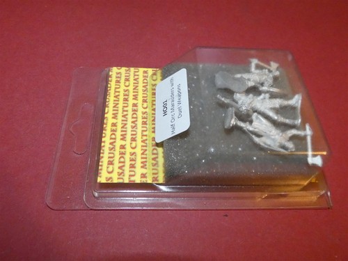 28mm: Crusader: Blister H001: Half Orc Marauders with Dual Weapons