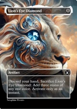 Lion's Eye Diamond - High Quality Altered Art Custom Cards