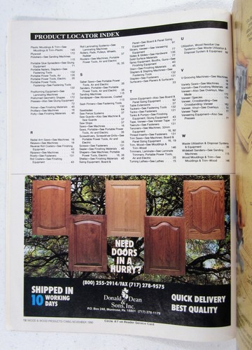 Vance Custom Woodworker s Illustrated Buying Guide 1990 Softcover Booklet - Imagen 8 de 10