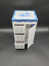 Disney Cinderella Jewelry Box & 3 Movie  Collection DVD’s 