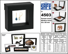 Schweberahmen-Schmuck-Schwarz-SAFE-4503-Innen-50x50mm-Au&szlig;en-80x80x35mm