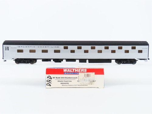 HO Scale Walthers 932-6370 ACL 85' Budd 24-8 Slumbercoach Passenger 