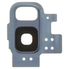 Glass Camera Lens with Bracket Back for Samsung Galaxy S9 Blue Replacement Parts