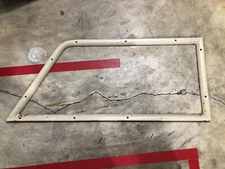 Jeep Grand Wagoneer Cargo Quarter Window Glass Inside Metal Trim Molding FSJ Snd