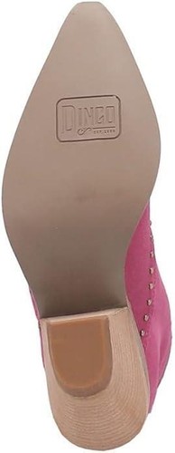 Dingo Classy N Sassy Western Suede Boot in Fuchsia Size 9 - Picture 5 of 5