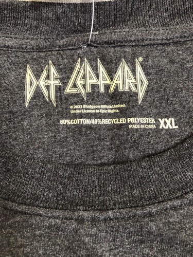 Def Leppard Band Crew Fleece Pullover Sweatshirt Women’s XXL - Picture 4 of 7