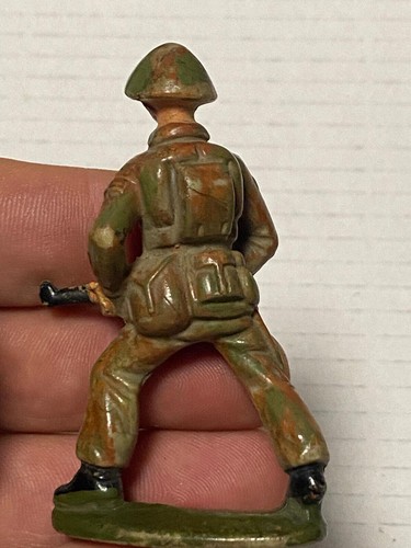Elastolin/Lineol Figur, Soldat, NVA, Gewehr, Camo, Zustand s. Bilder EL12 - Bild 5 von 10