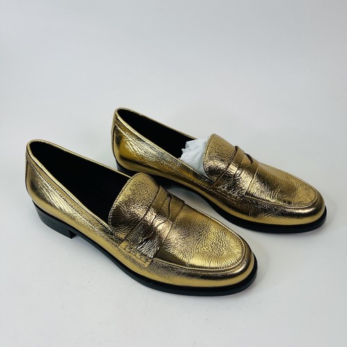ME+EM Metallic Halbschuhe Gold Damen Größe EU38 / US7 Italy - Bild 4 von 9