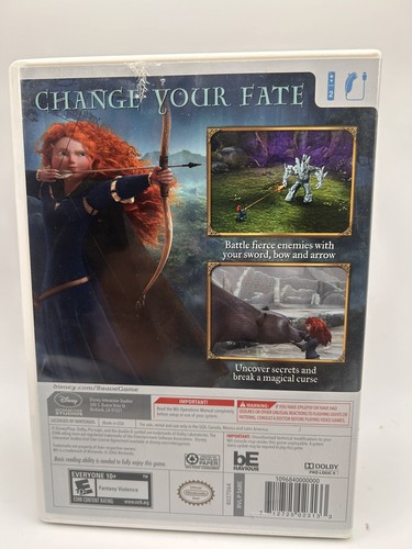 Brave (Nintendo Wii, 2012) Complete with manual and poster - Picture 2 of 9