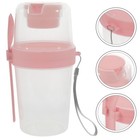 1 Satz tragbarer Salatbecher über Nacht Haferhalter tragbarer Hafer Glas