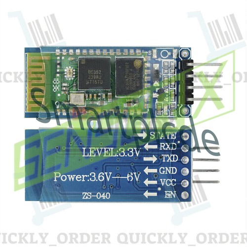 NEW HC-06 RS232 Bluetooth RF Transceiver Module Wireless Serial 4 Pin backplane# - Picture 4 of 9