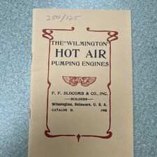 Wilmington Hot Air Pumping Engine Manual