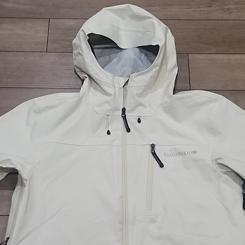 NWT Cloudveil Koven Jacket RARE WHITE Refresh Mens Large Snow Snowboard Ski - Picture 2 of 10