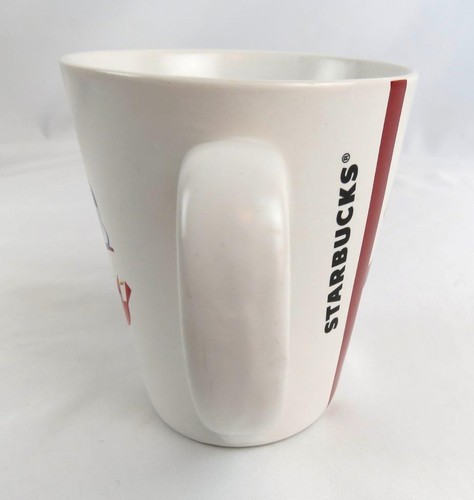 Starbucks 2011 Coffee Mug with Red Birds Christmas Ornaments in Nest Tree 12oz - Picture 4 of 6