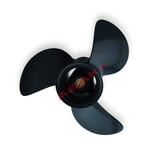 Propeller 58130-ZV7-000ZA RH 3X9 1/4X12 10 Spline For Honda Outboard 25hp 30hp - Picture 9 of 13