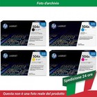 CE250X HP 504X 504A Toner CMY and High Yield Black Pack of 4