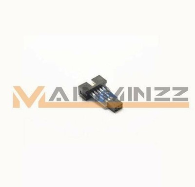 1PC 10Pin To 6Pin Adapter Board For AVRISP USBASP STK500 Converter #ff