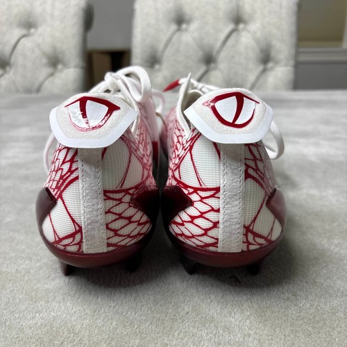 Adidas Adizero Electric II Football Cleats Mens Size 12.5 Red Exotic Speed *READ - Picture 5 of 9
