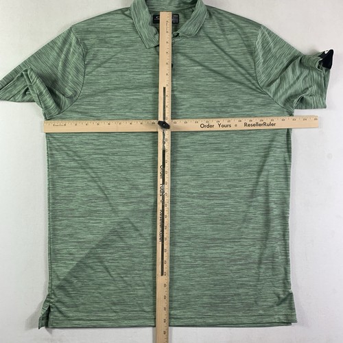 Oakley Hydrolix Poloshirt Herren Large Grün Kurzarm Golf - Bild 4 von 5