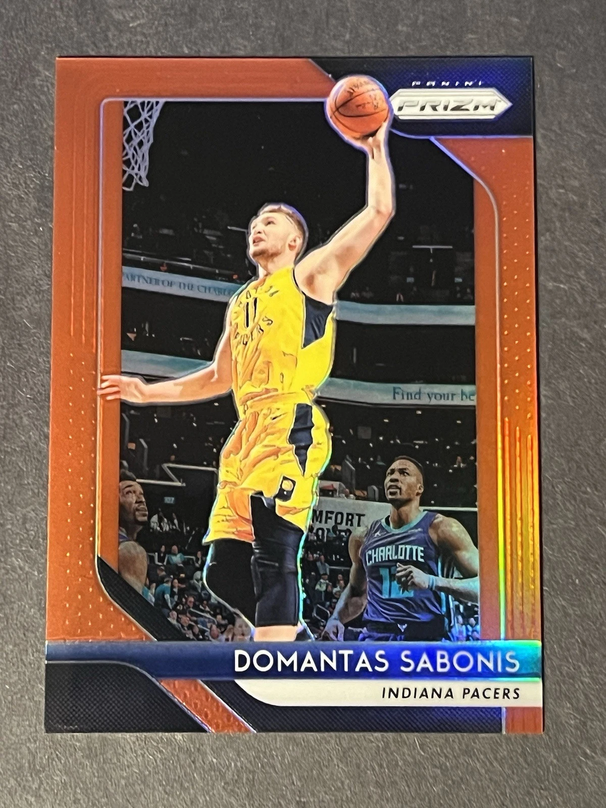 Domantas Sabonis trading card