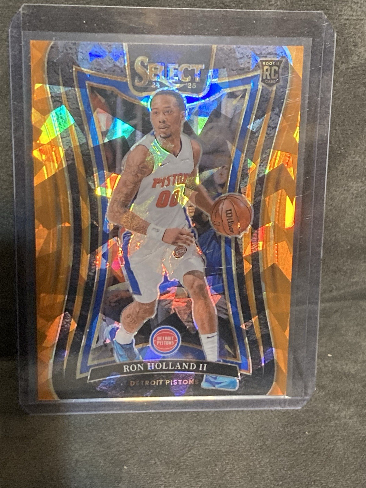 2024-25 Select Basketball Orange Cracked Ice /275 Mezzanine Ron Holland