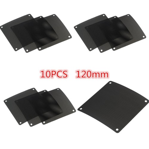 2 Pieces Mesh Filter Pc Dust Filters Dustproof Computer Fan Grills Cover - Afbeelding 6 van 11