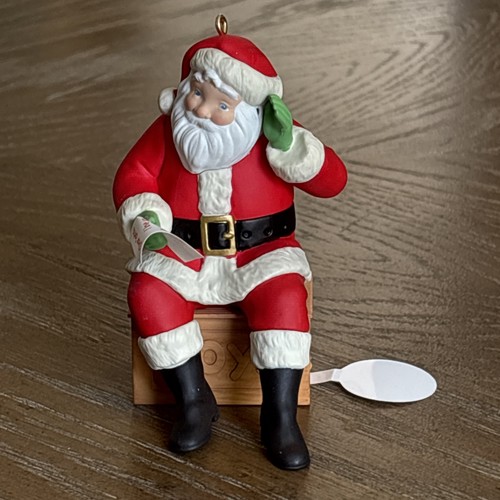 Hallmark Andenken Ornament 2013 Magic Whisper aktiviert Sound Tell Santa - Bild 3 von 12