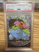 Pocket Scout - 1999 TOPPS POKEMON TV FOIL #3 VENUSAUR PSA 7