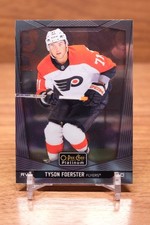 2024-25 OPC Platinum Base #86 Tyson Foerster - Philadelphia Flyers