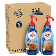 Nestle Coffee mate Creamer, French Vanilla, 50.70 Fl Oz (Pack of 2) 
