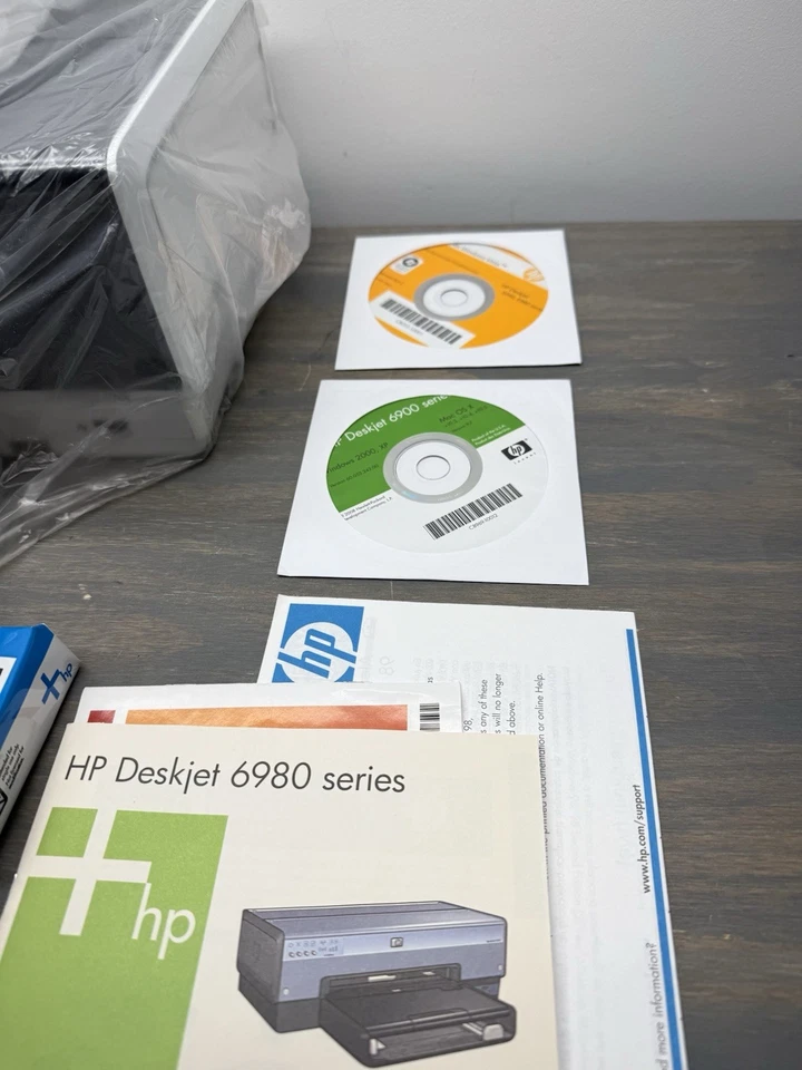 HP Deskjet 6988 Wireless Color Printer Brand New Old Stock Open Box Free Ship! - Image 2 of 4