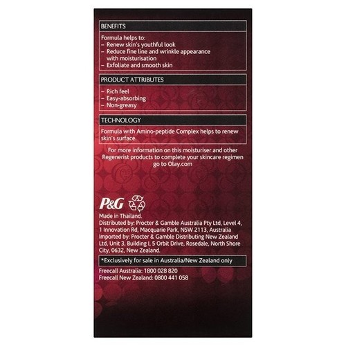 Olay Regenerist Daily Regenerating Cream Deep Hydration Anti Aging 1.7oz 2 Pack - Bild 5 von 6