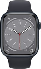 Apple Watch Series 8 Aluminium Smartwatch 45 mm Schwarz Midnight - Guter Zustand