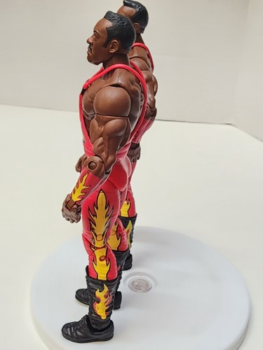 WWE MATTEL ELITE WRESTLING FIGURE WWF HARLEM HEAT FLASHBACK WCW BOOKER T STEVIE - Picture 10 of 10